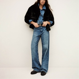 Paros Faux Fur Coat