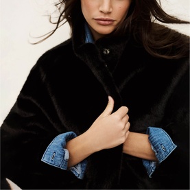 Paros Faux Fur Coat