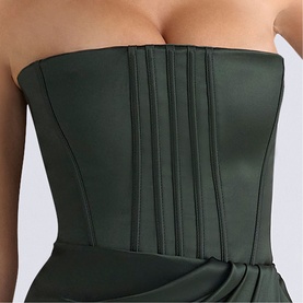 Carelle Strapless Corset Gown