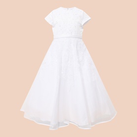 Diamante Communion Dress