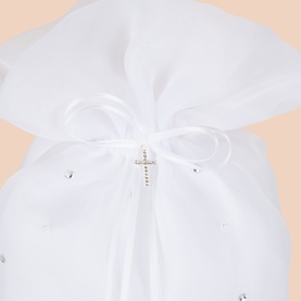 Beaded Drawstring Pouch