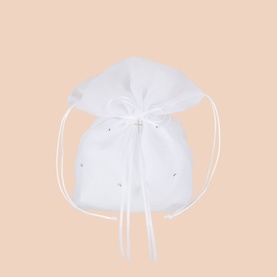 Beaded Drawstring Pouch