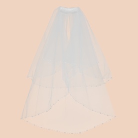 Pearl Tiered Veil