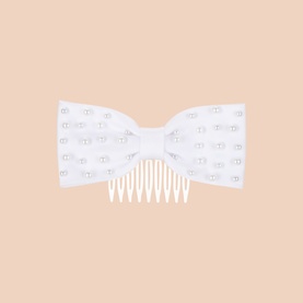 Embellished Bow Wide Tooth Comb