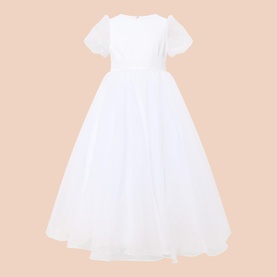 Pearl Embellished Communion Dress