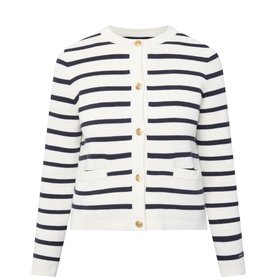 Stripe Knit Cardigan
