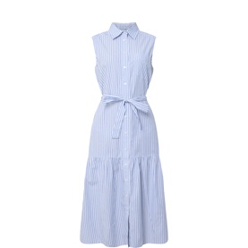 Striped Shirt Dress