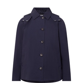 Textured Windbreaker Jacket