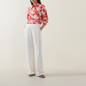 Straight-Leg Trousers