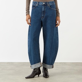 The Bubble Tapered Leg Jeans