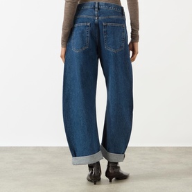 The Bubble Tapered Leg Jeans