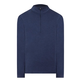 Soft Jersey Half-Zip Sweatshirt