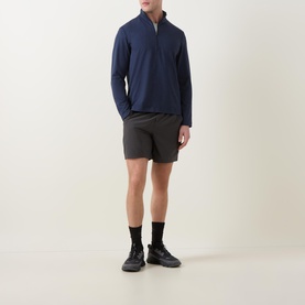 Soft Jersey Half-Zip Sweatshirt