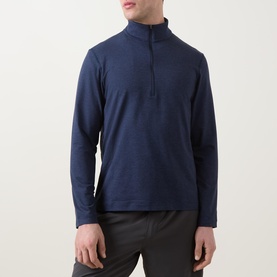 Soft Jersey Half-Zip Sweatshirt