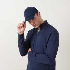 Soft Jersey Half-Zip Sweatshirt