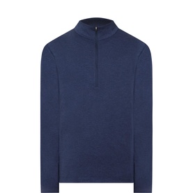 Soft Jersey Half-Zip Sweatshirt