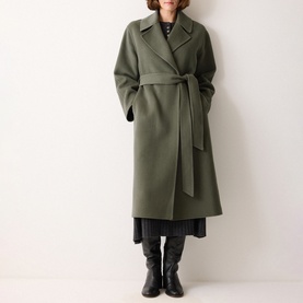 Double-Faced Wrap Coat
