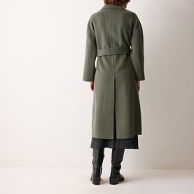 Double-Faced Wrap Coat
