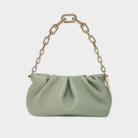 Eva Nappa Leather Shoulder Bag
