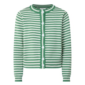 Lucanja Striped Cardigan