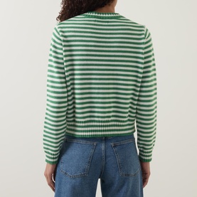Lucanja Striped Cardigan