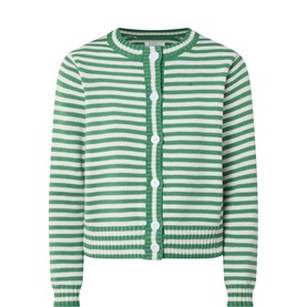 Lucanja Striped Cardigan