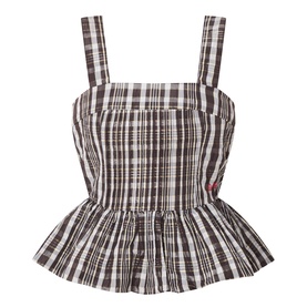 Thalia Check Print Cami