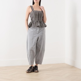 Thalia Check Print Cami