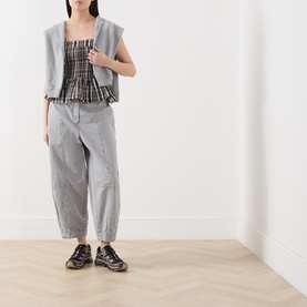Thalia Check Print Cami