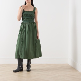 Cynthia Shirred Dress