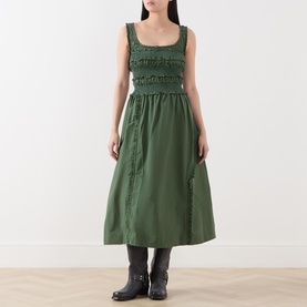 Cynthia Shirred Dress