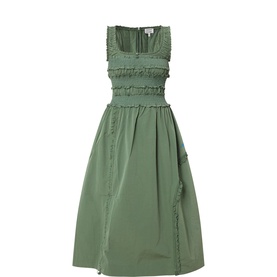 Cynthia Shirred Dress