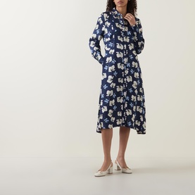 Nolivienne Floral Shirt Dress