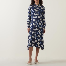 Nolivienne Floral Shirt Dress