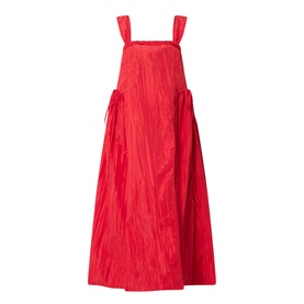 Elina Drawstring Flared Dress