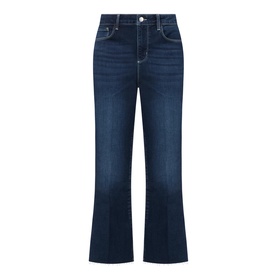 Kendra High-Rise Flared Cropped Jeans