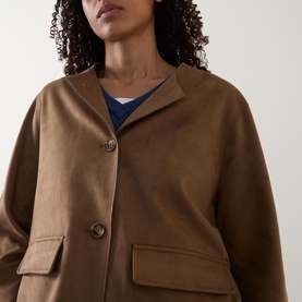 Jyrona Faux Suede Jacket