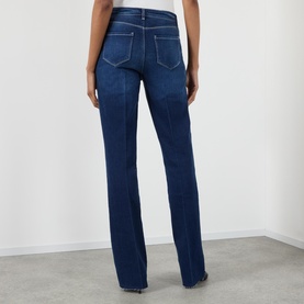 Ruth High-Rise Straight Leg Jeans