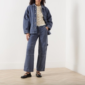 Fliss Mid-Rise Straight Leg Jeans