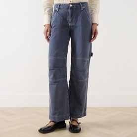 Fliss Mid-Rise Straight Leg Jeans