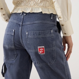 Fliss Mid-Rise Straight Leg Jeans