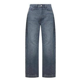 Neve Embroidered Barrel Leg Jeans