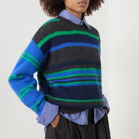 Rene Striped Knitted Sweater