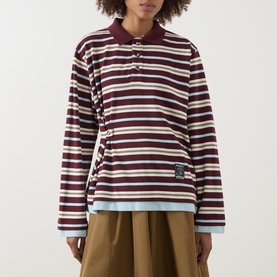 Noah Cinch Layered Rugby Sweatshirt