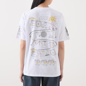 Sundried Washing Line Boyfriend T-Shirt