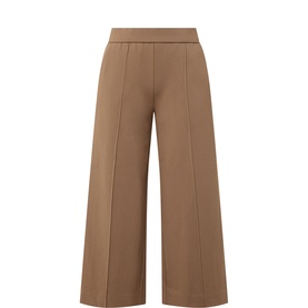 Piana Cropped Wide Leg Trousers