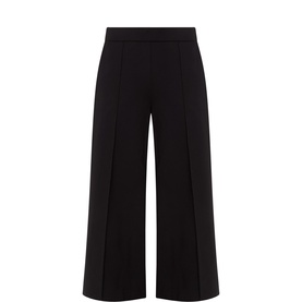 Piana Cropped Wide Leg Trousers