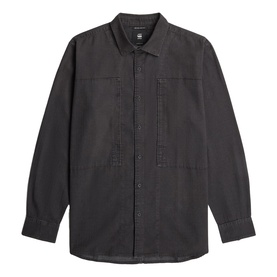 Panelled Pocket Logo Regular Fit Shirt