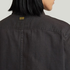 Panelled Pocket Logo Regular Fit Shirt
