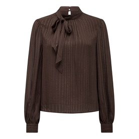 Preslee Neck Tie Blouse